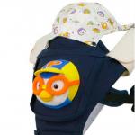 韓國i-angel嬰兒雙肩背帶/腰凳 四季多功能小企鵝pororo 2年質保