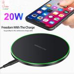 I-PHONE 14 Pro /14 Pro Max / 14 /14 Plus / 專用 20W  Wireless Charger Charging Pad 4.0  智能快充 鋁合金無線充電器